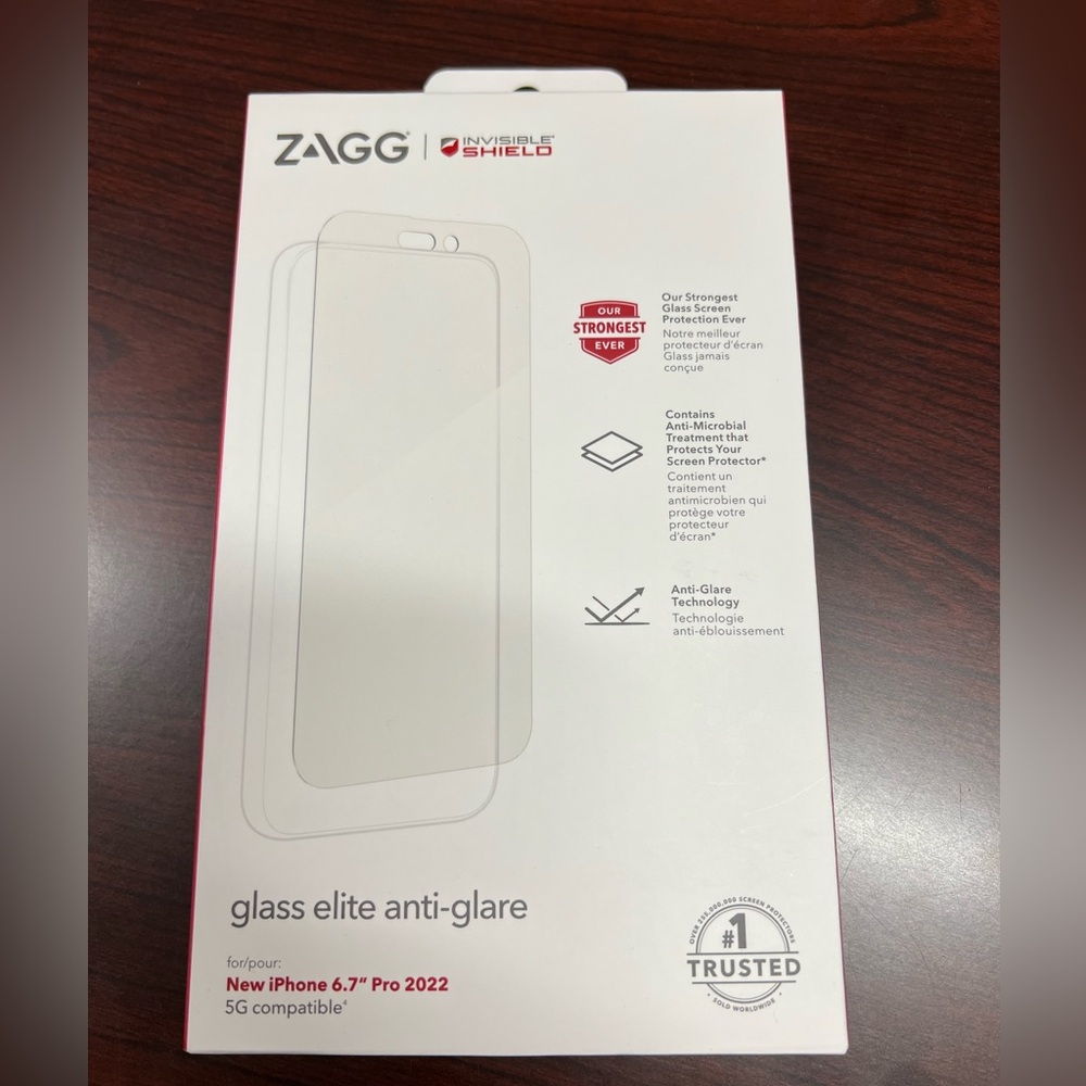 ZAGG iPhone 14 Pro Max (glass elite anti-glare screen protector) NWT